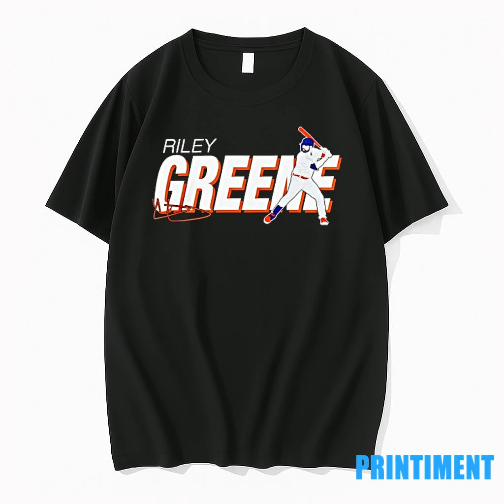 Riley Greene Detroit Tigers Baseball Signature Tshirts Sweater