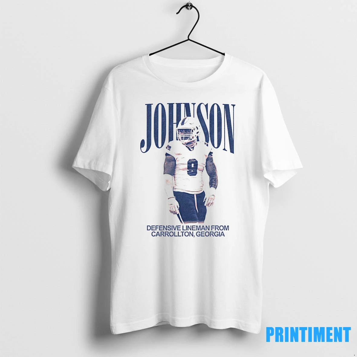 Robert Johnson Defensive Lineman From Carrollton Georgia Vintage Tshirts Sweater