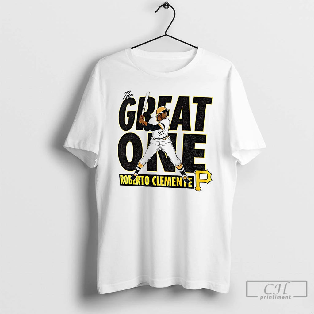 Roberto Clemente Pittsburgh Pirates Cooperstown Player Mlb Baseball 2025 T Shirts