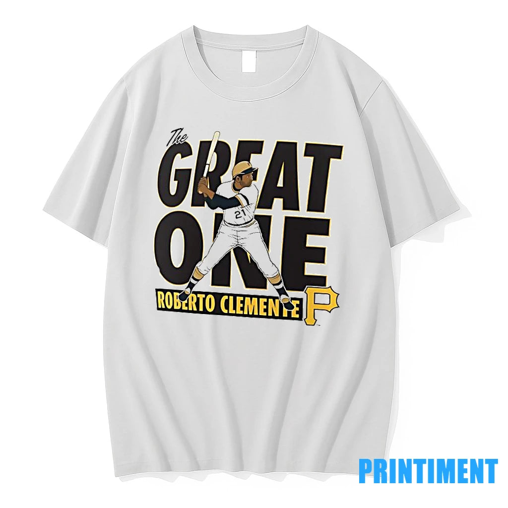 Roberto Clemente Pittsburgh Pirates Cooperstown Player Classic Tshirts Sweater