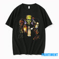 Rock Rebel Mens Universal Monsters Full Color Collage Tshirts Sweater