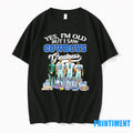 Roger Staubach Troy Aikman Emmitt Smith Yes Im Old But I Saw Cowboys Greatness Tshirts