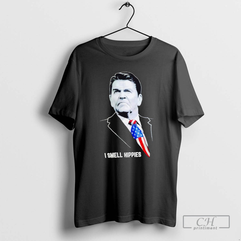 Ronald Reagan I Smell Hippies T Shirts