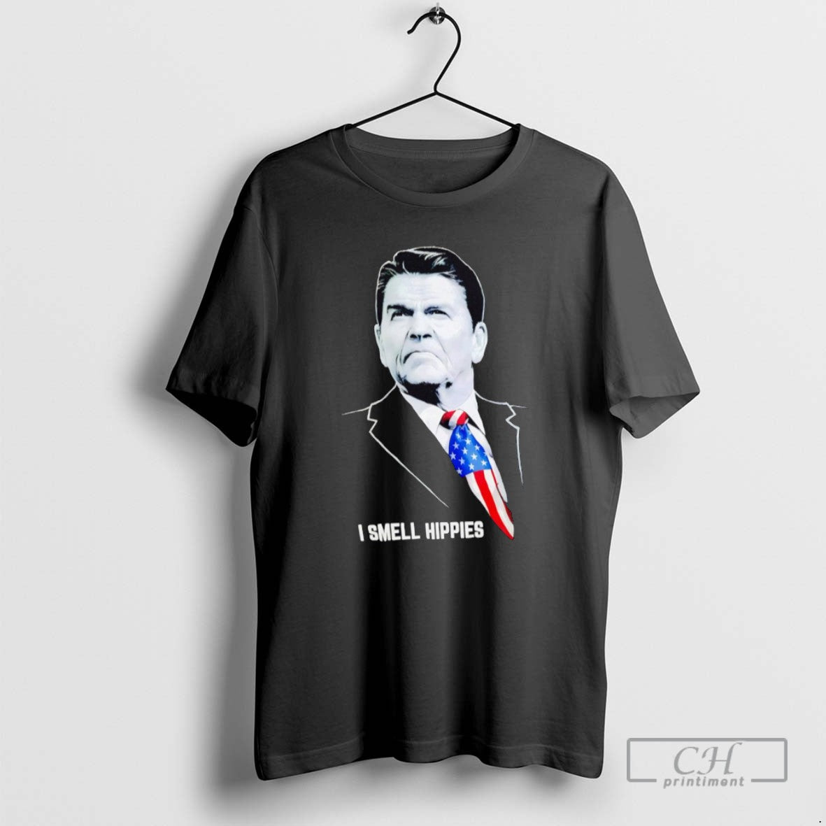 Ronald Reagan I Smell Hippies T Shirts
