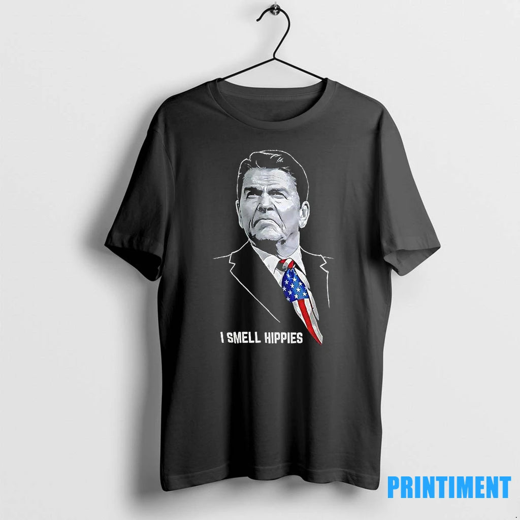 Ronald Reagan I Smell Hippies Tshirts Sweater