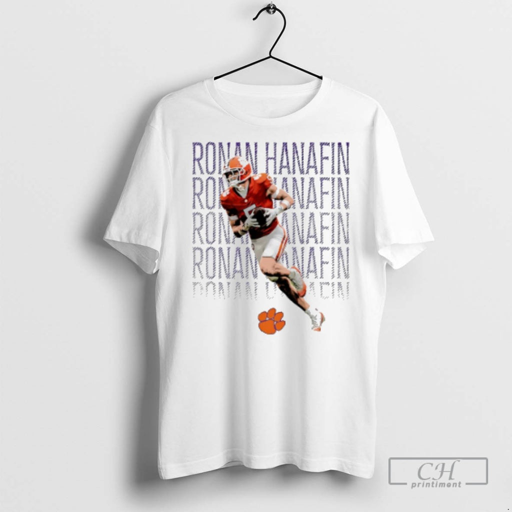 Ronan Hanafin Clemson Tigers Illustrated T Shirts