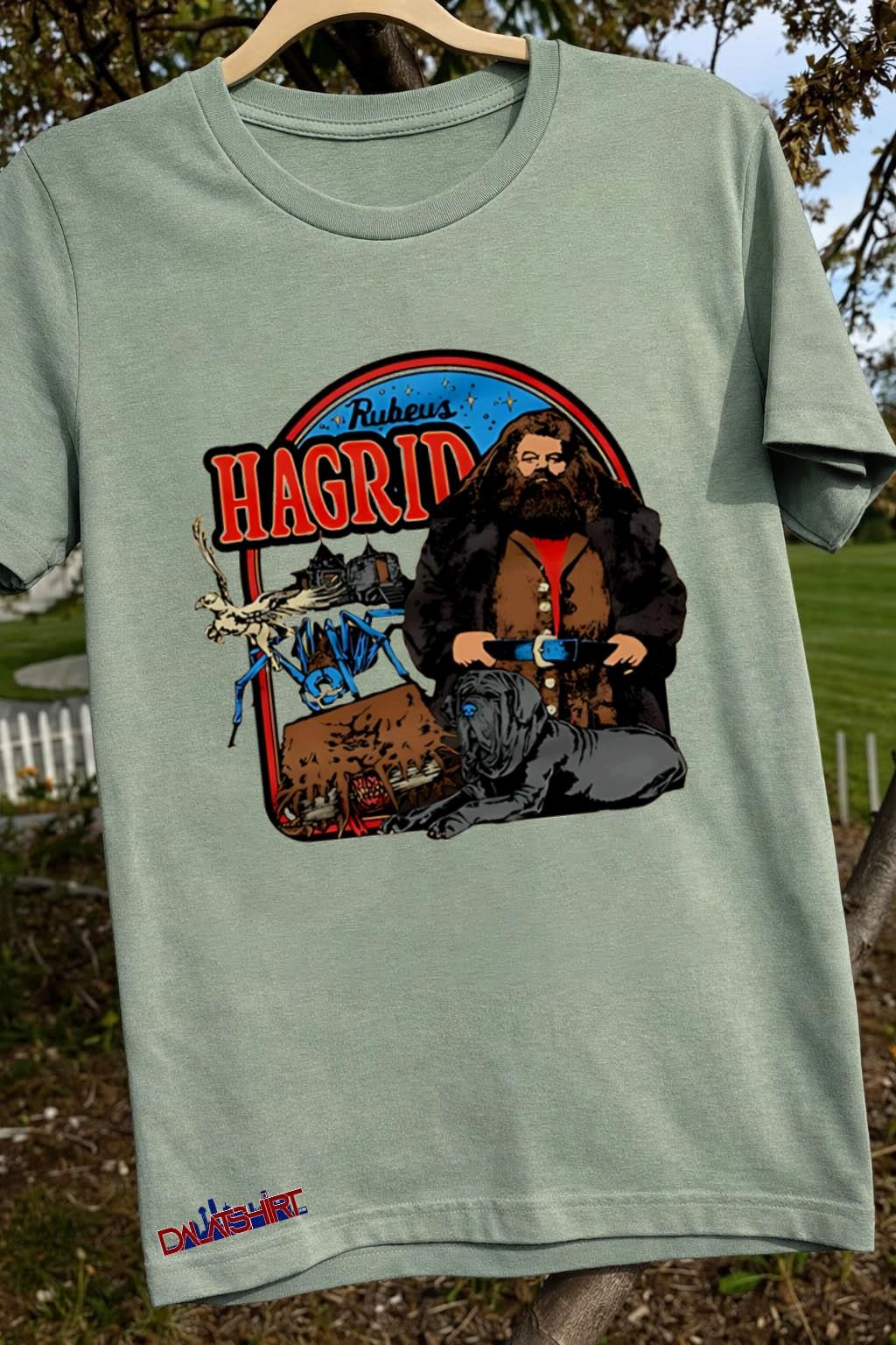 Rubeus Hagrid Aragog Buckbeak Fang Monster Book Of Monsters shirt