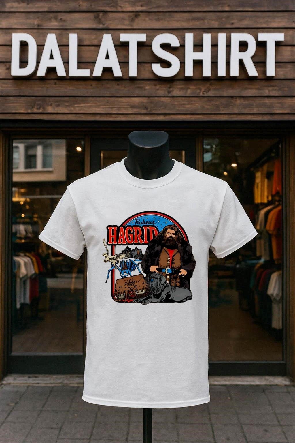 Rubeus Hagrid Aragog Buckbeak Fang Monster Book Of Monsters shirt