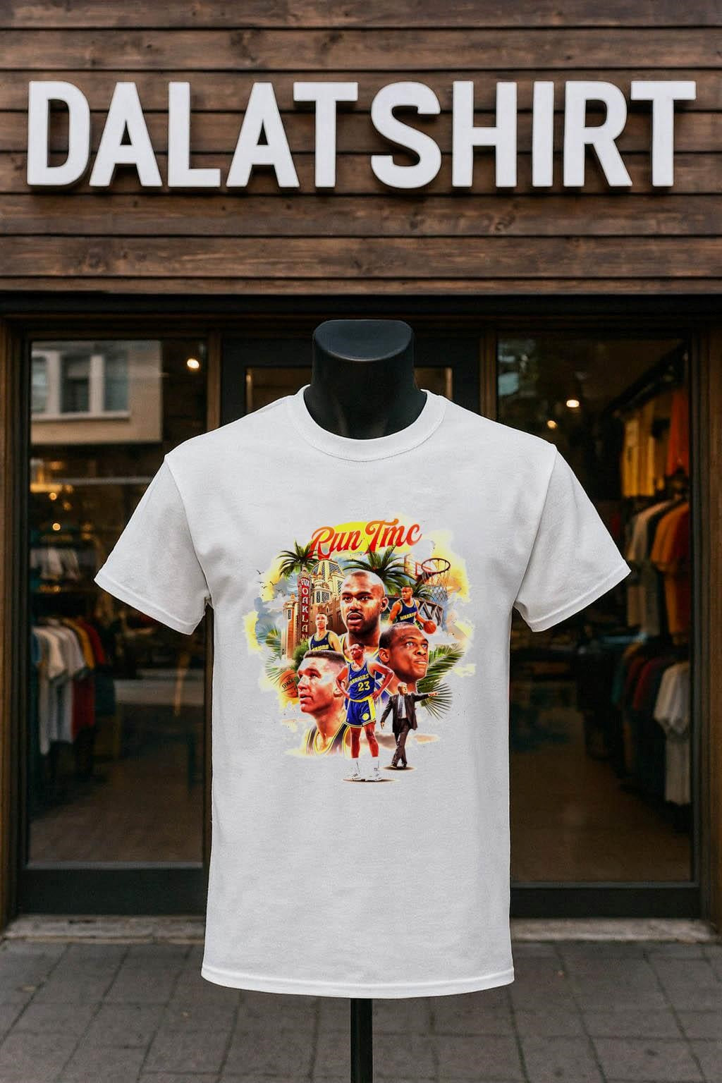 Run TMC Golden State Warriors Basketball Oakland Legend shirt