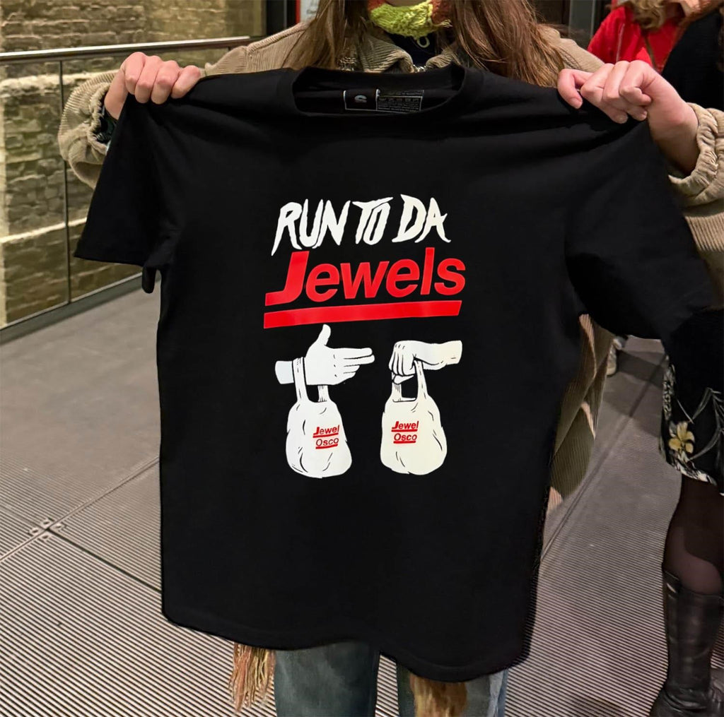 Run To Da Jewels Jewel Osco grocery bags shirt