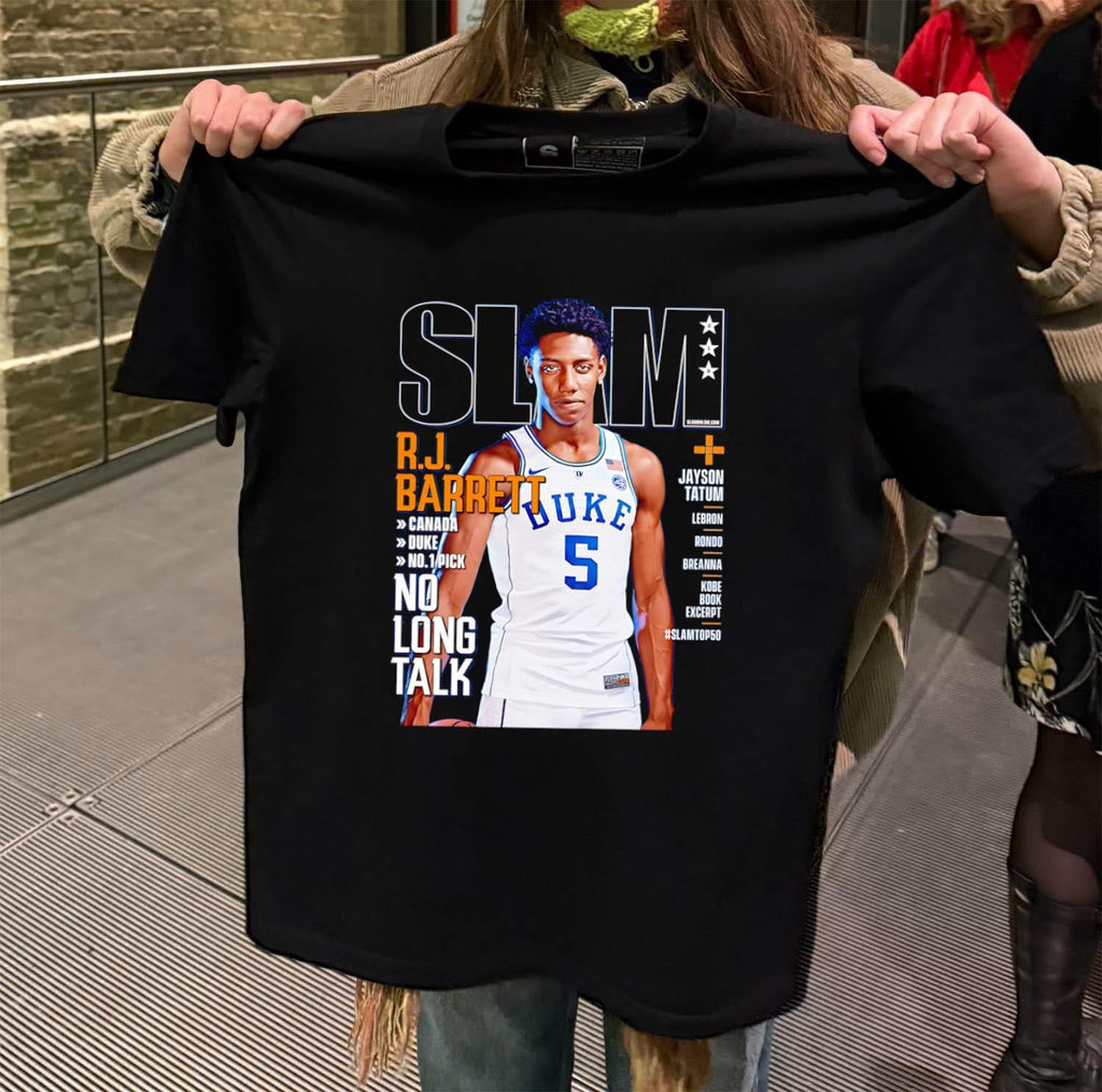 SLAM Duke 5 R.J. Barrett Canada No 1 Pick shirt