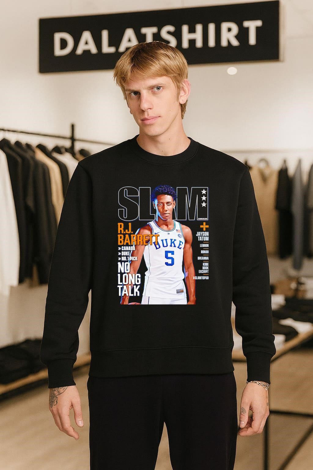 SLAM Duke 5 R.J. Barrett Canada No 1 Pick shirt