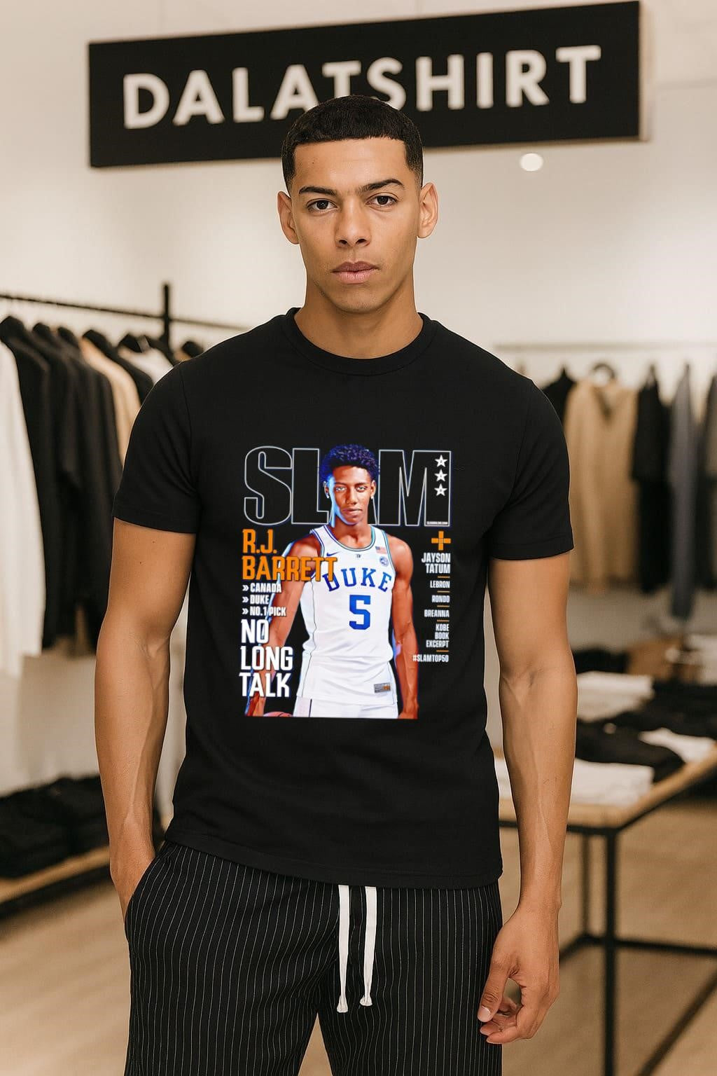 SLAM Duke 5 R.J. Barrett Canada No 1 Pick shirt