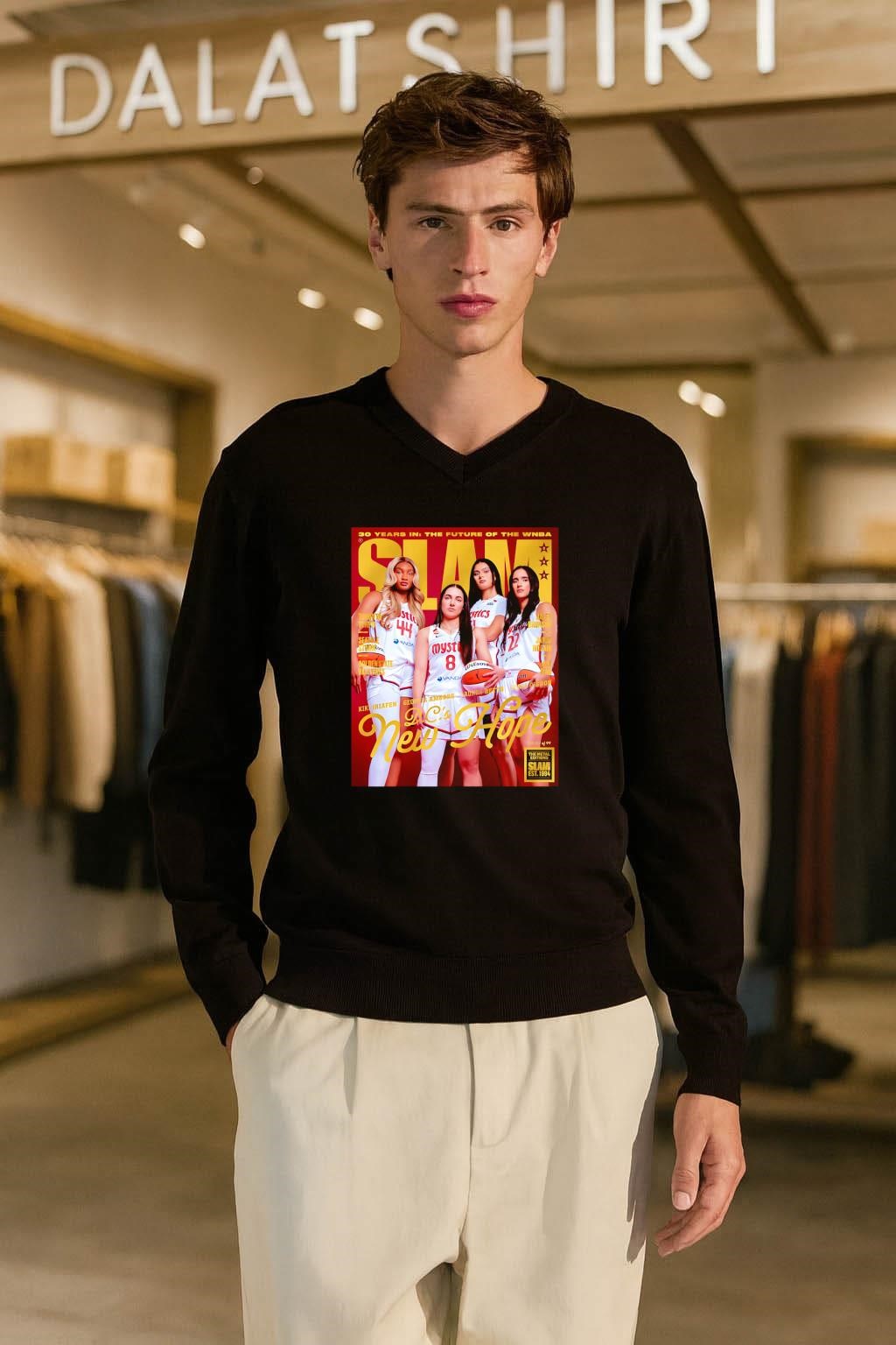 SLAM Gold Edition D.C.’s New Hope WNBA Basketball shirt