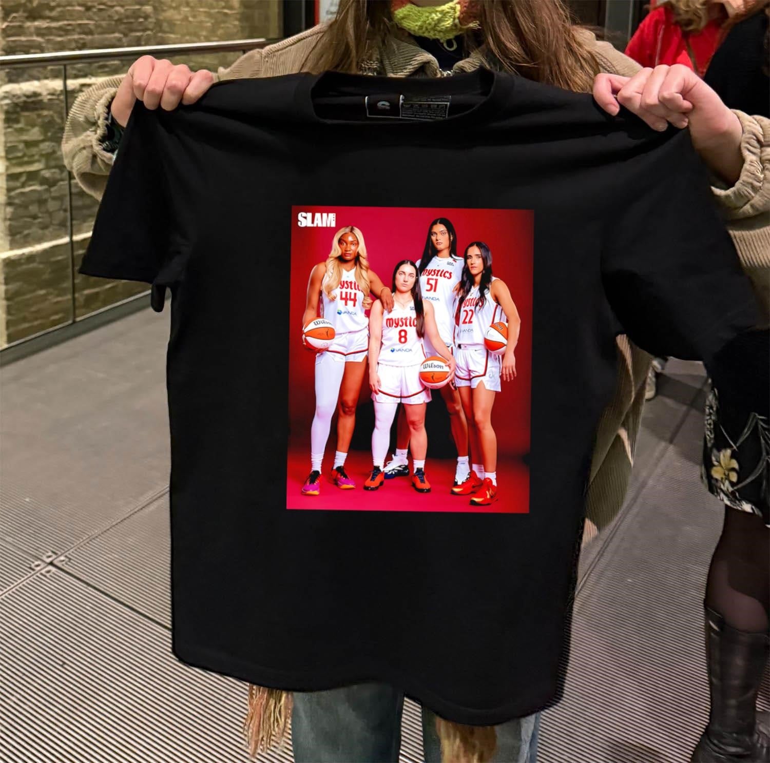 SLAM Mystics Basketball Players Team Photo shirt