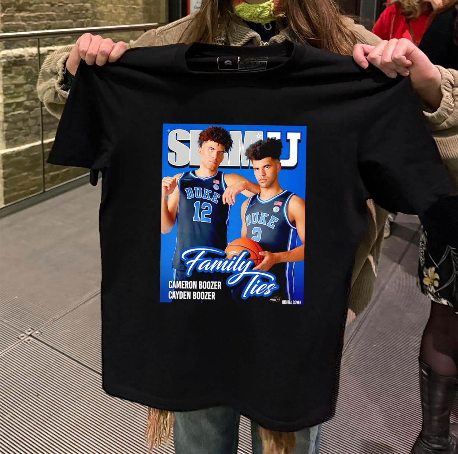 SLAM U Duke 12 9 Cameron Cayden Boozer Family Ties shirt