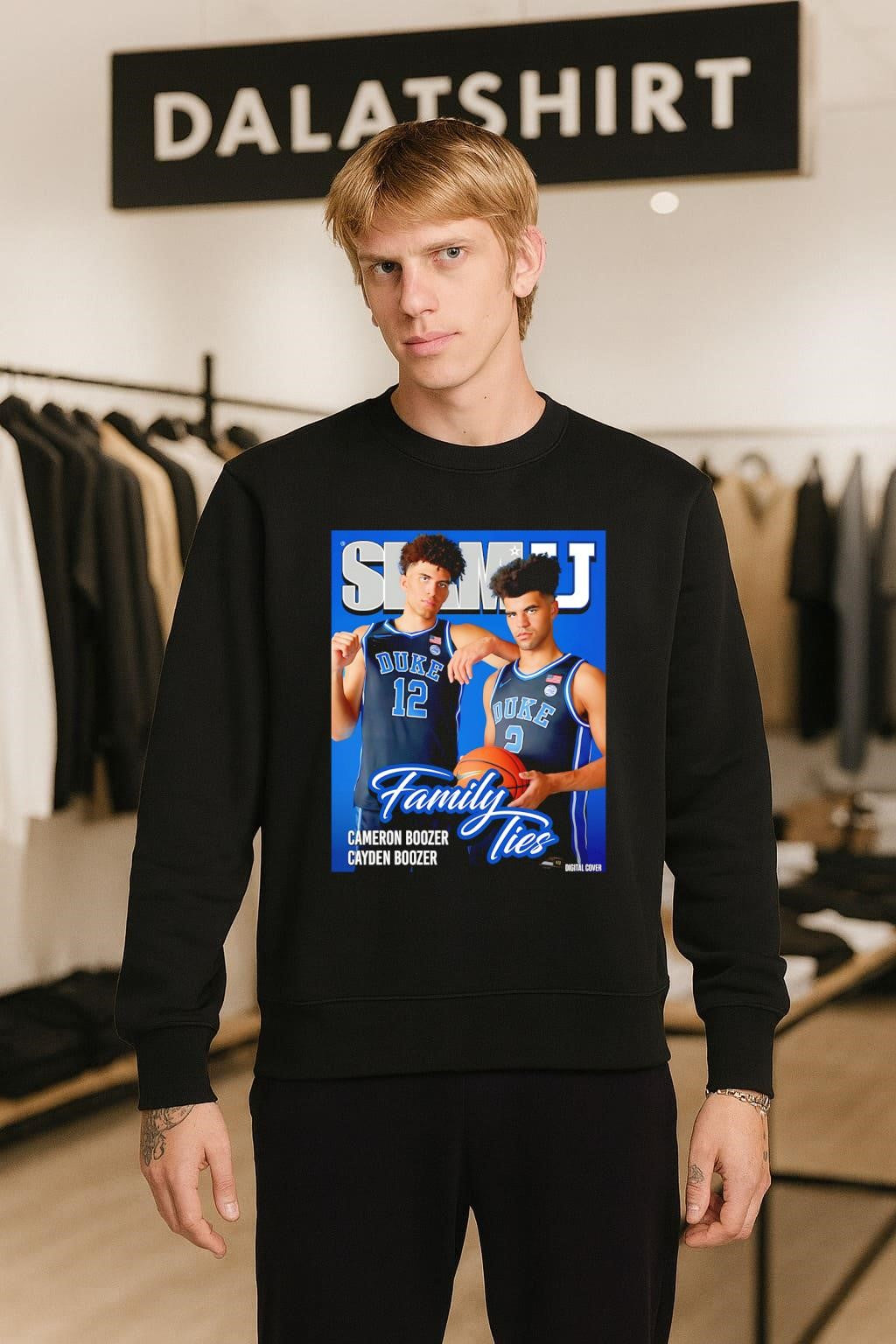 SLAM U Duke 12 9 Cameron Cayden Boozer Family Ties shirt