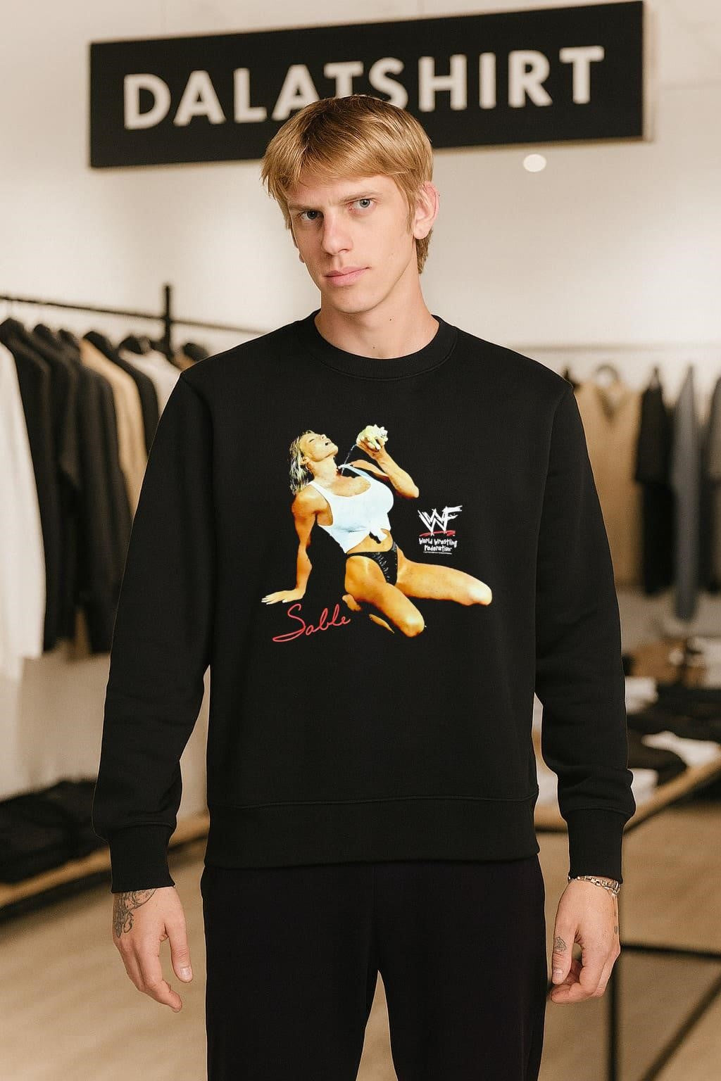 Sable WWF World Wrestling Federation shirt