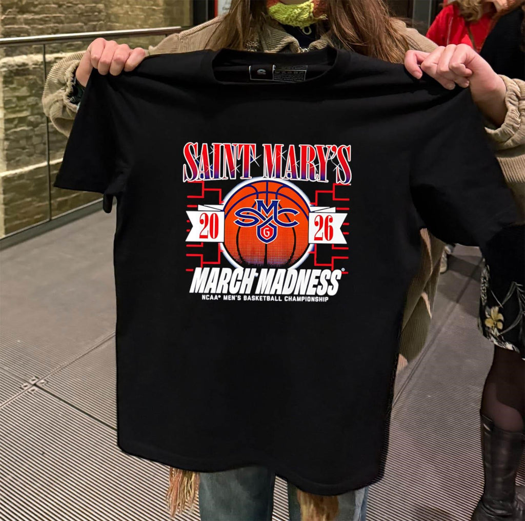 Saint Mary’s Gaels MBB 2026 March Madness Ncaa Men’s Basketball Championship shirt