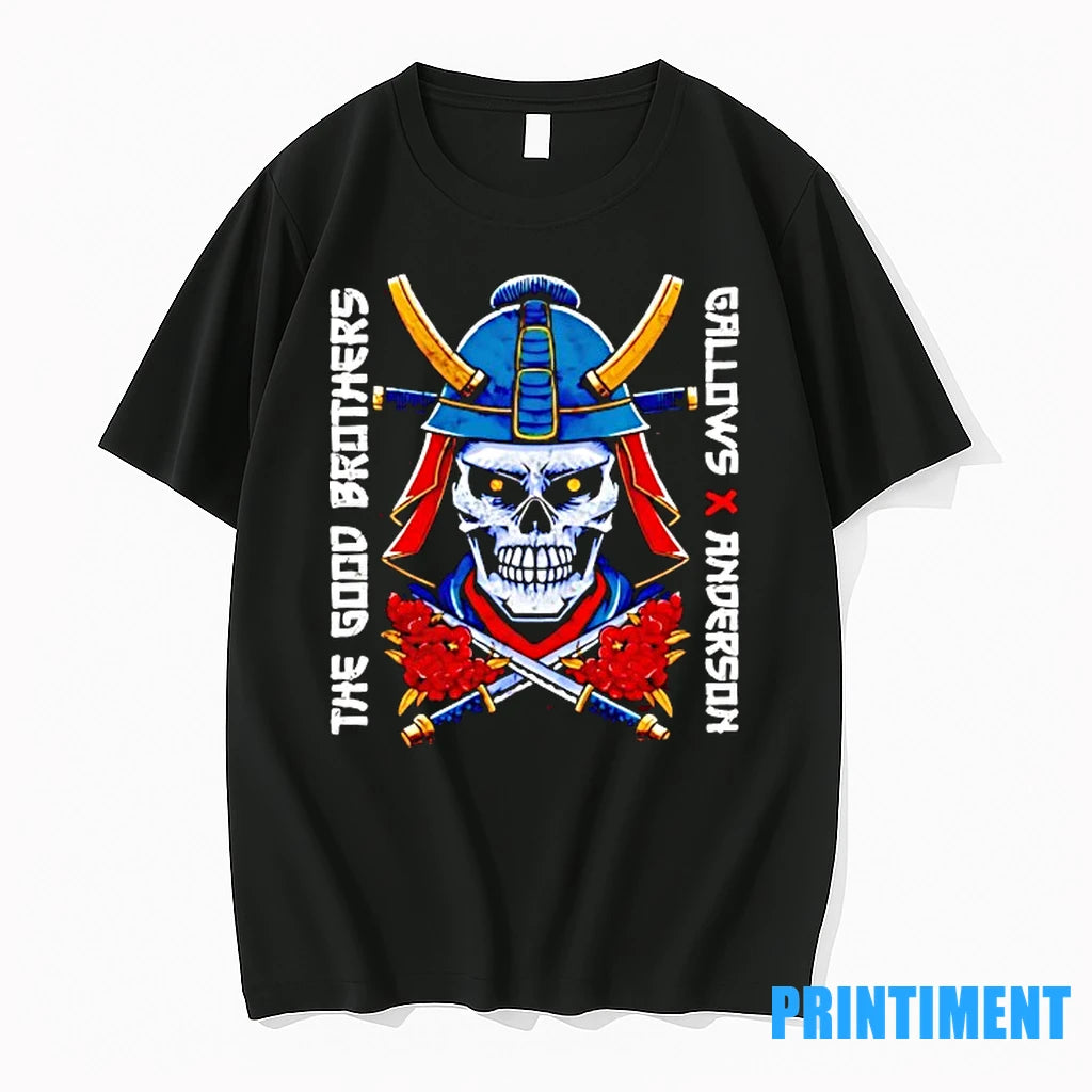 Samurai Skull The Good Brothers Gallows X Anderson Tshirts Sweater