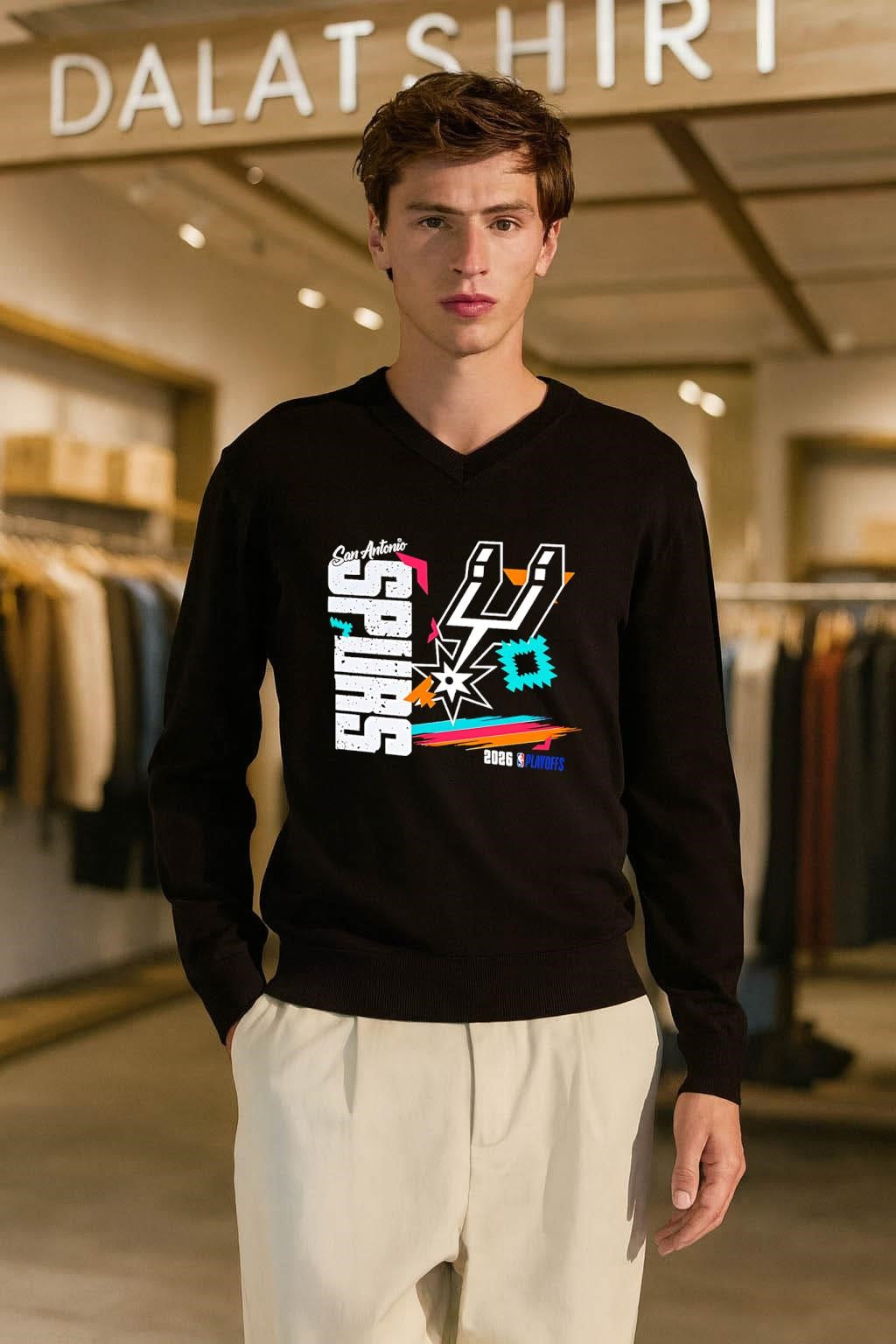 San Antonio Spurs 2026 NBA Playoffs shirt