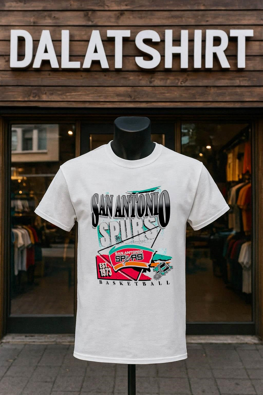 San Antonio Spurs Basketball Est 1973 Logo shirt