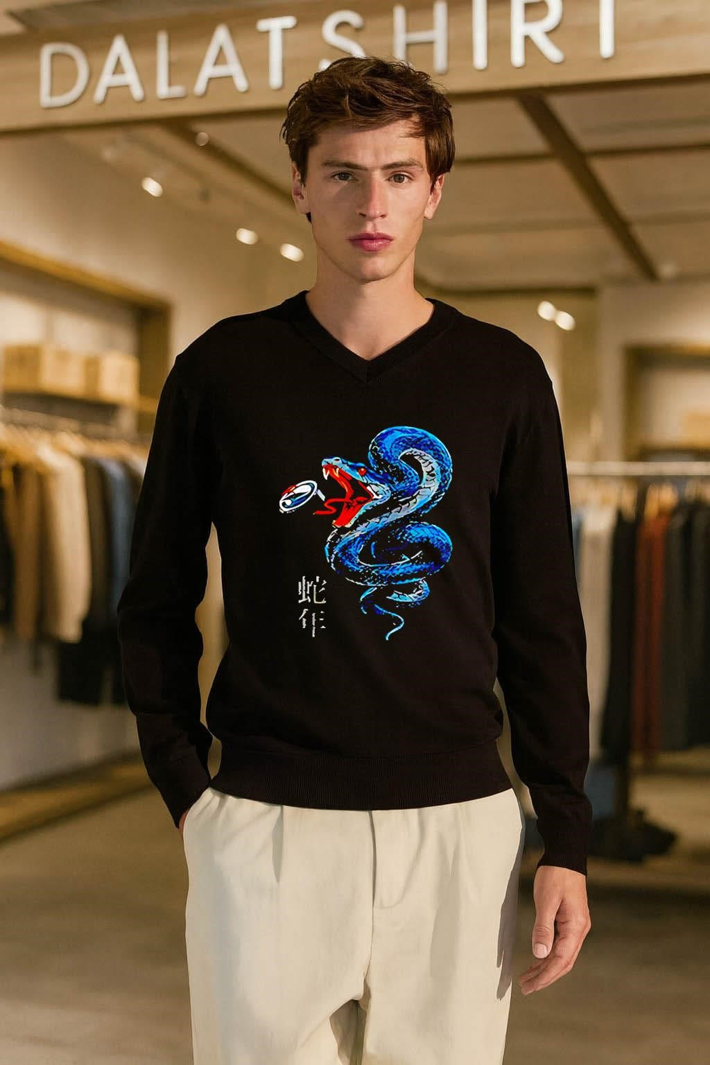 San Jose Sharks Merch Limited Design Snake Lunar New Year 2025 shirt
