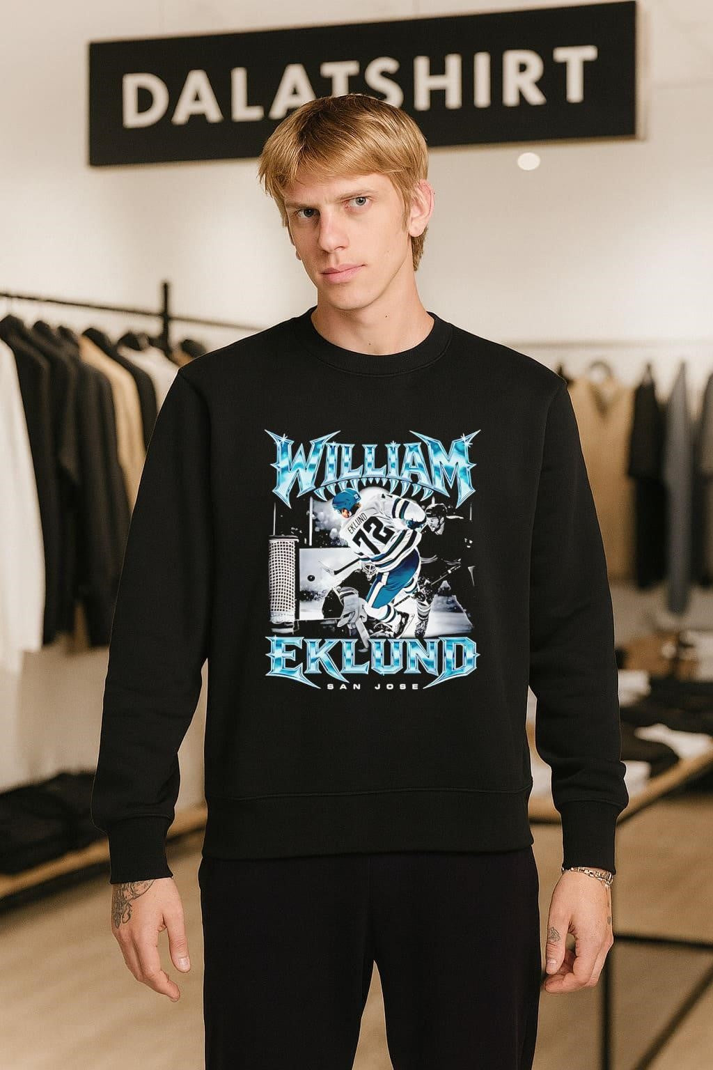 San Jose Sharks William Eklund Goal Of The Year NHL shirt