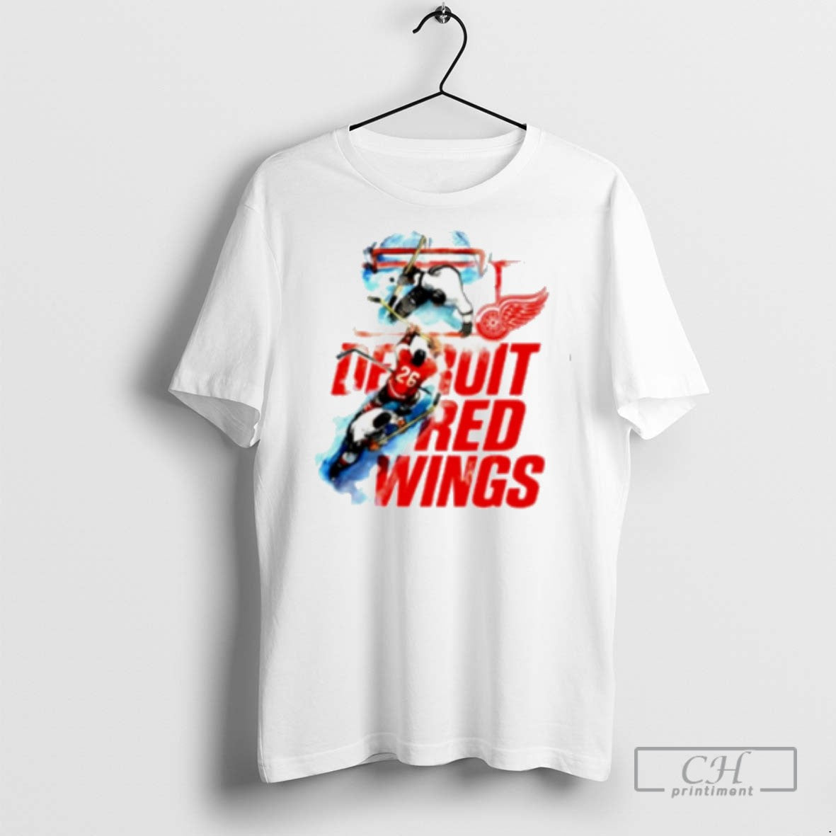 Sana X Detroit Red Wings Hockey Graphic T Shirts