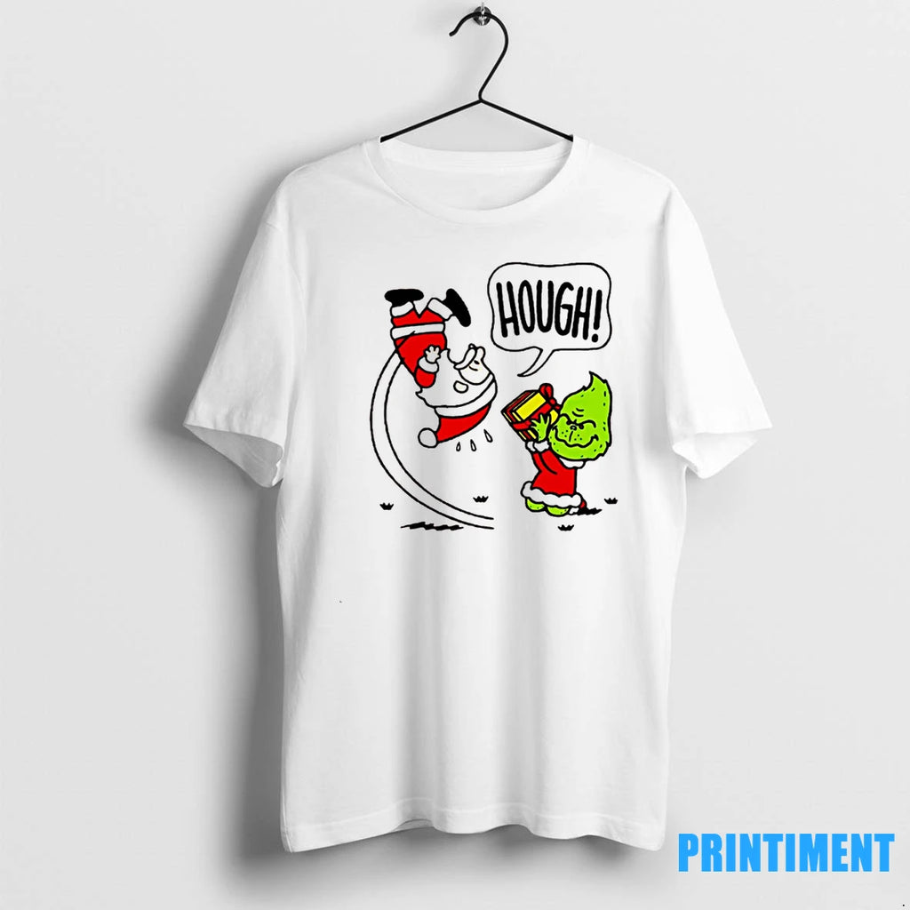 Santa Claus And The Grinch X Peanuts Not Your Gift Hough Christmas Tshirts Sweater