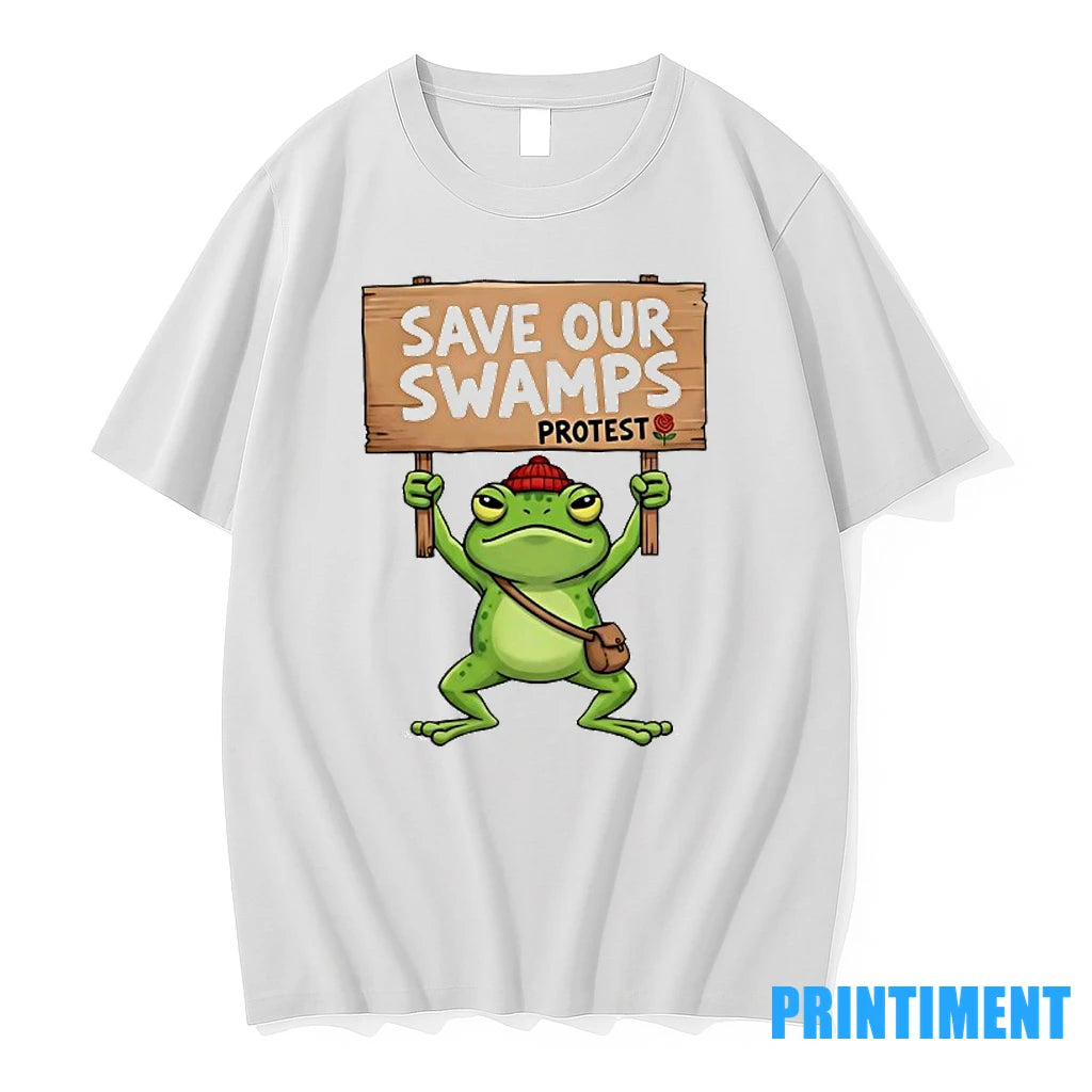Save Our Swamps Protest Portland Frog Tshirts Sweater