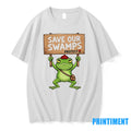 Save Our Swamps Protest Portland Frog Tshirts Sweater