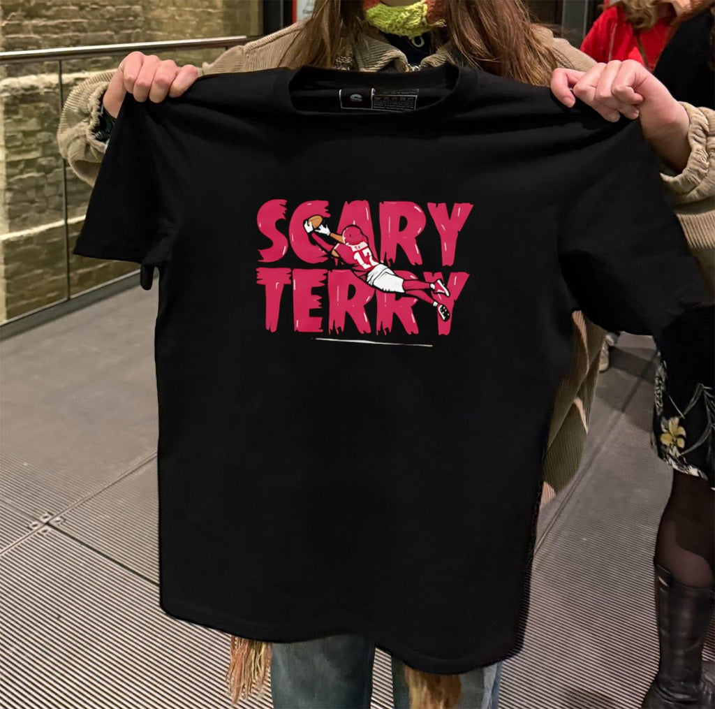 Scary Terry McLaurin Washington Football Number 17 Catch shirt