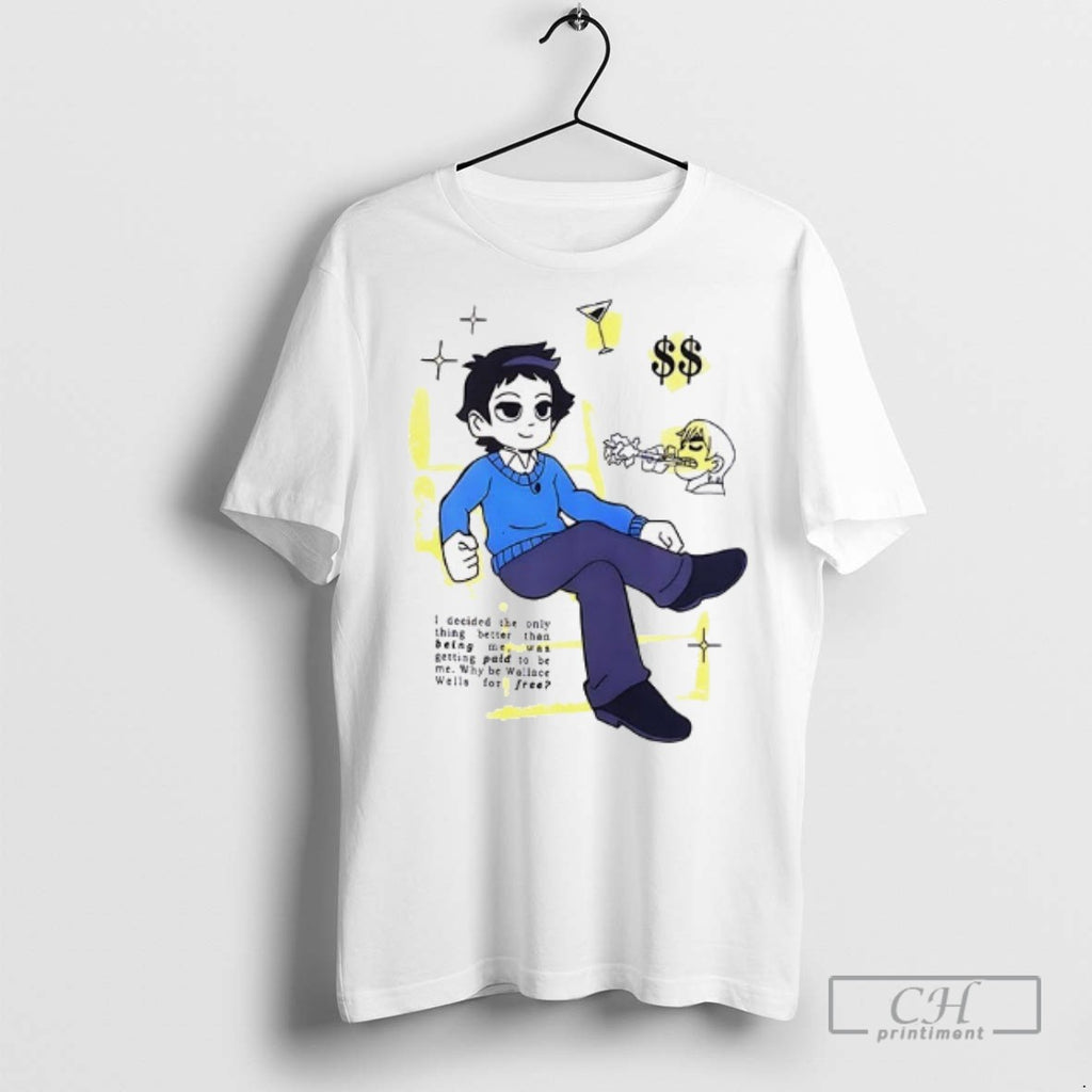 Scott Pilgrim Wallace Wells Cartoon T Shirts