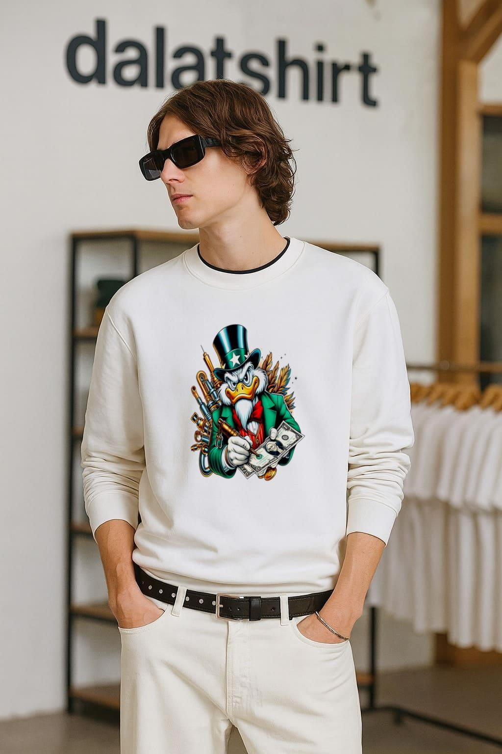 Scrooge Mcduck Patrick Day Dollar shirt