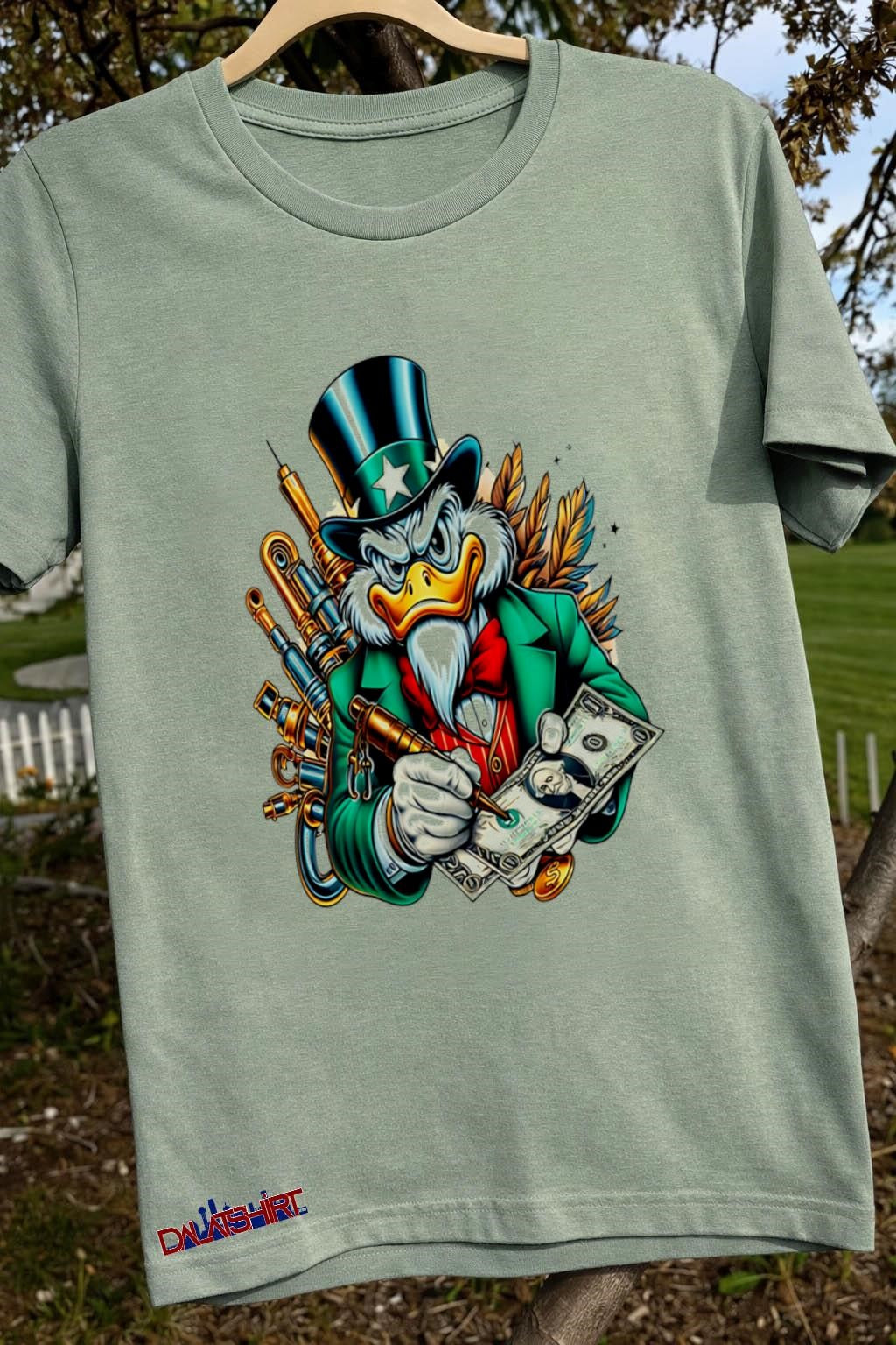 Scrooge Mcduck Patrick Day Dollar shirt
