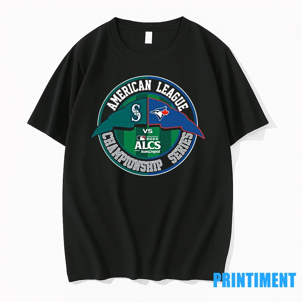 Seattle Mariners Vs Toronto Blue Jays 2025 American League Championship Series Matchup Tshirts Sweater