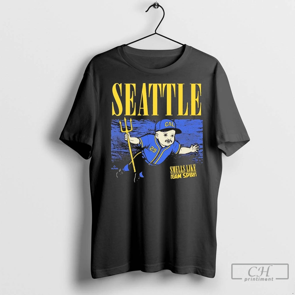 Seattle Smells Like Team Spirit Cal Raleigh T Shirts