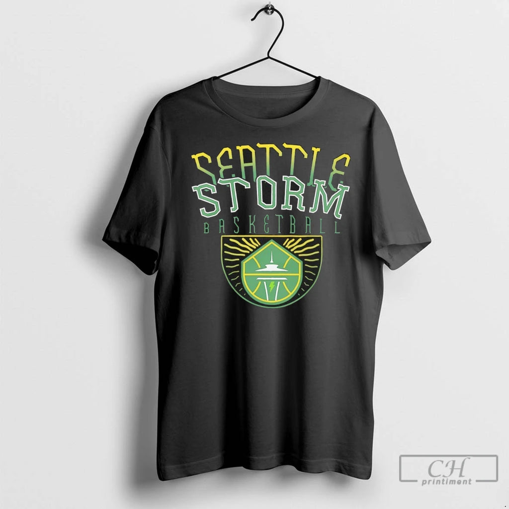 Seattle Storm Basketball Wnba 2025 Playoffs Logo T Shirts