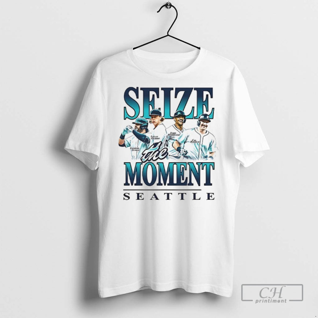 Seize The Moment Seattle Mariners T Shirts