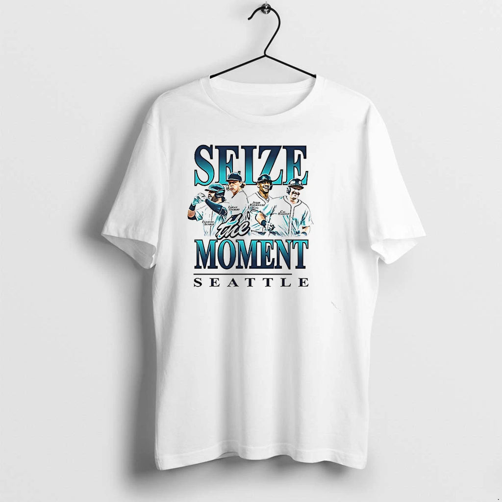Seize The Moment Seattle Mariners Tshirts Sweater