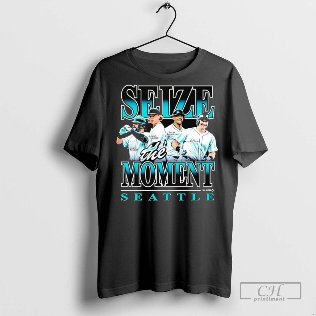 Seize The Moment Seattle Mariners Players T Shirts