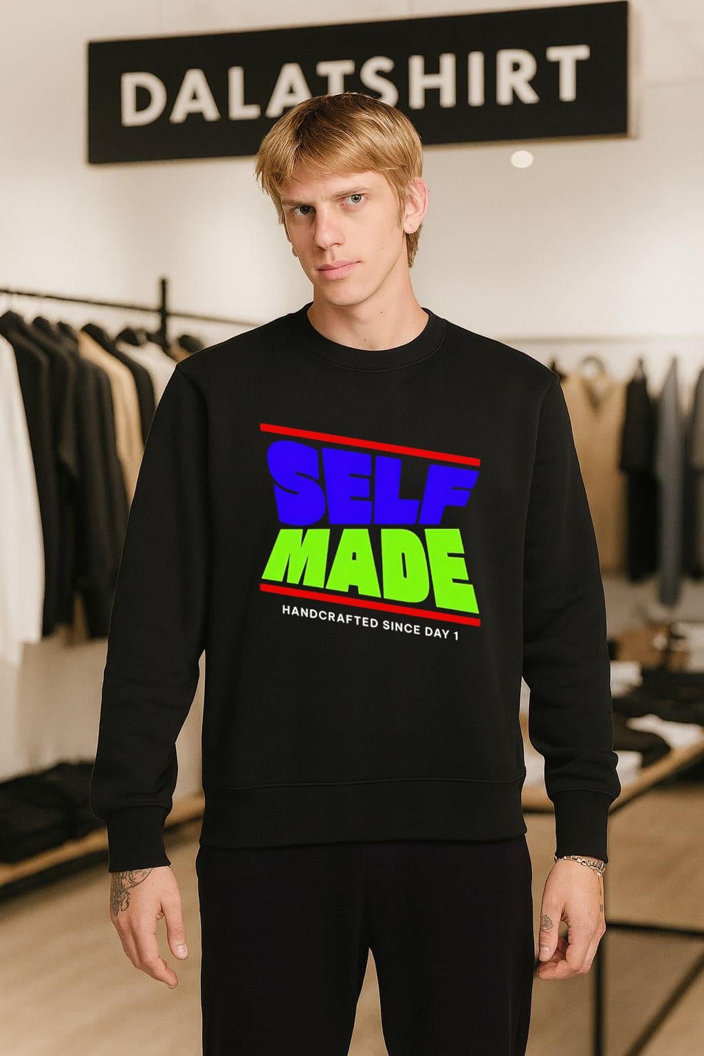 Self Made Handcrafted Since Day 1 Streetwear shirt