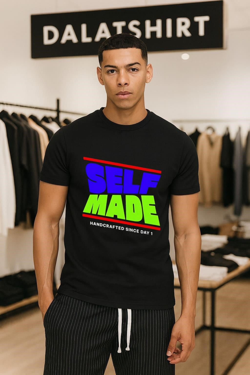 Self Made Handcrafted Since Day 1 Streetwear shirt