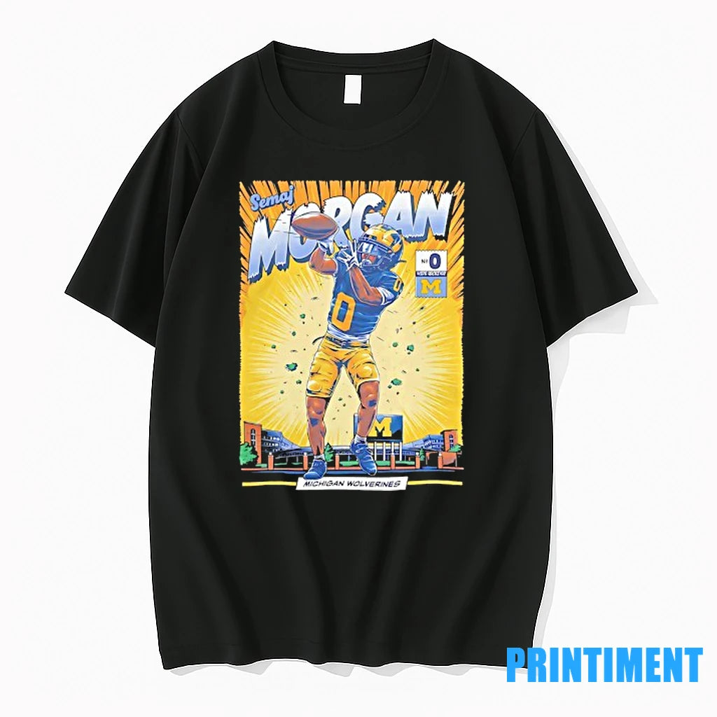 Semaj Morgan Michigan Wolverines Football Ncaa Tshirts Sweater