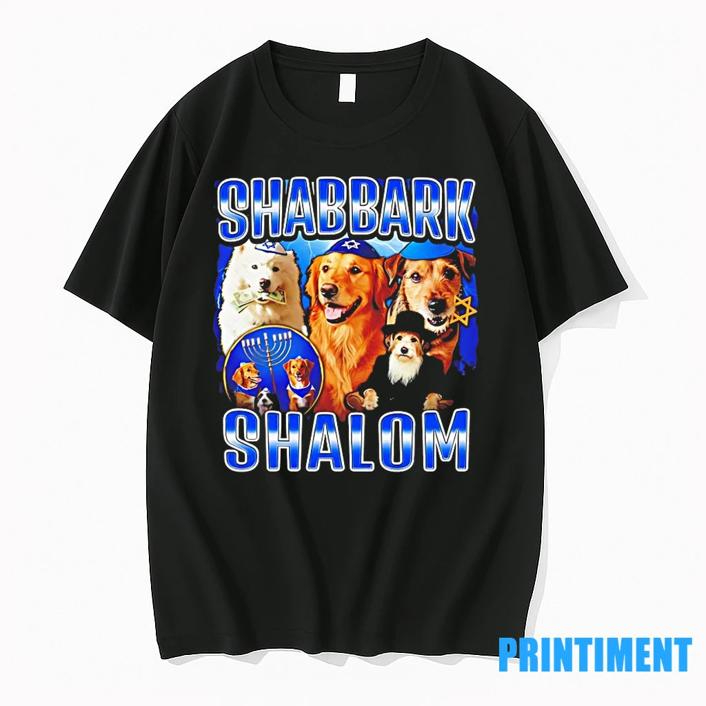 Shabbark Shalom Jewish Dogs Tshirts Sweater