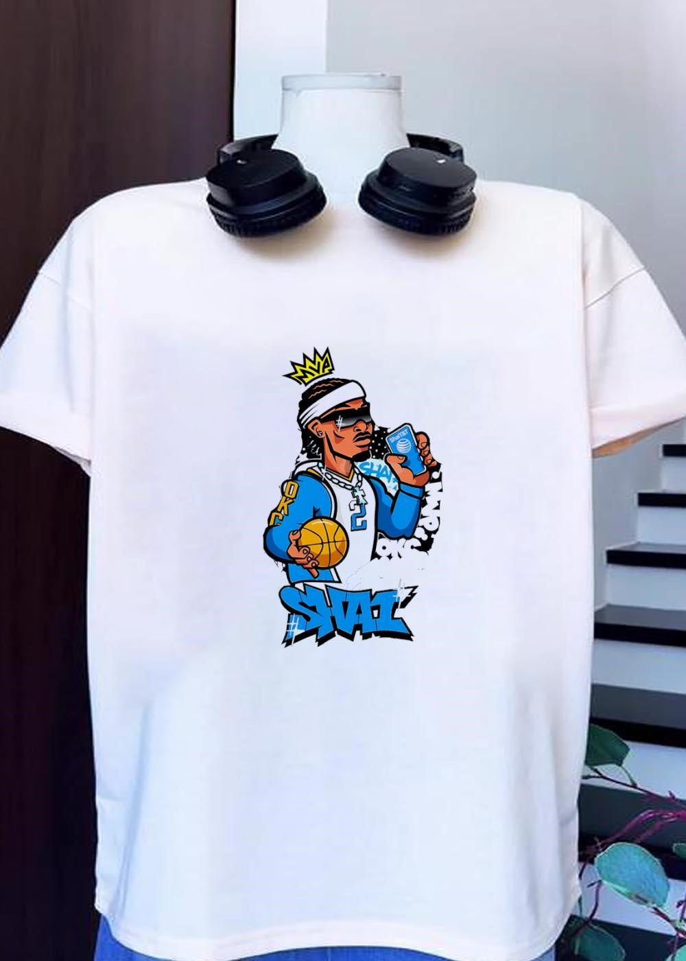 Shai Gilgeous Alexander ShaiTandT Crown Oklahoma City Basketball shirt