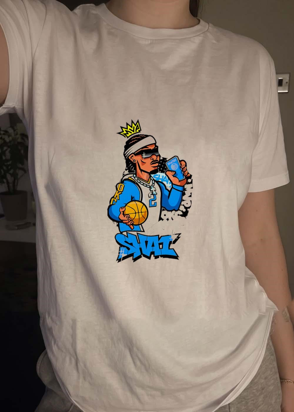 Shai Gilgeous Alexander ShaiTandT Crown Oklahoma City Basketball shirt
