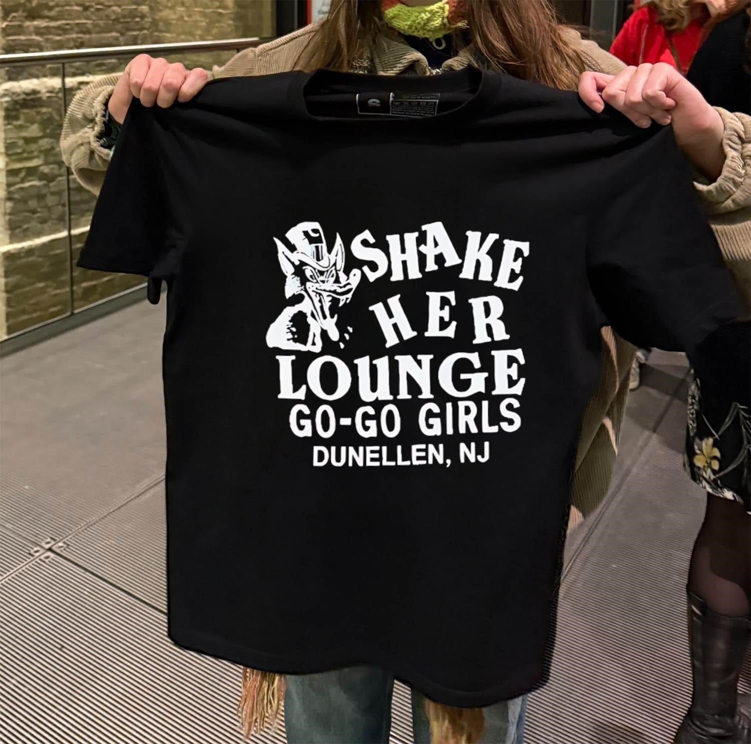 Shake Her Lounge Go-Go Girls Dunellen NJ Wolf shirt