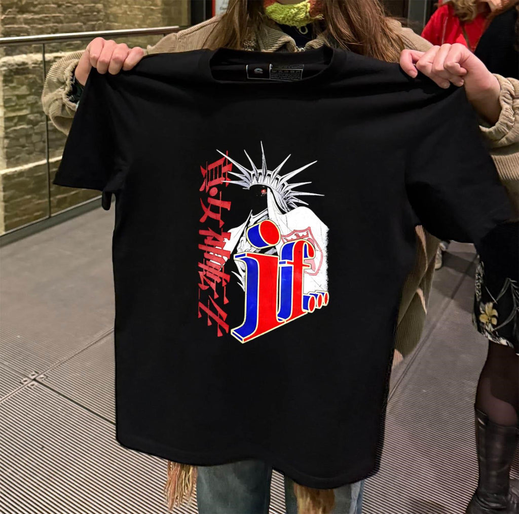 Shin Megami Tensei If Hazama Ideo Shadow Crown Graphic shirt